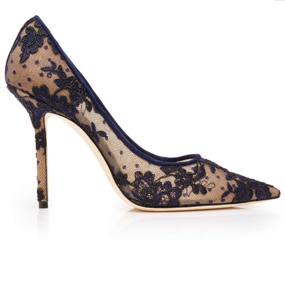 Jimmy Choo Lace Pumps